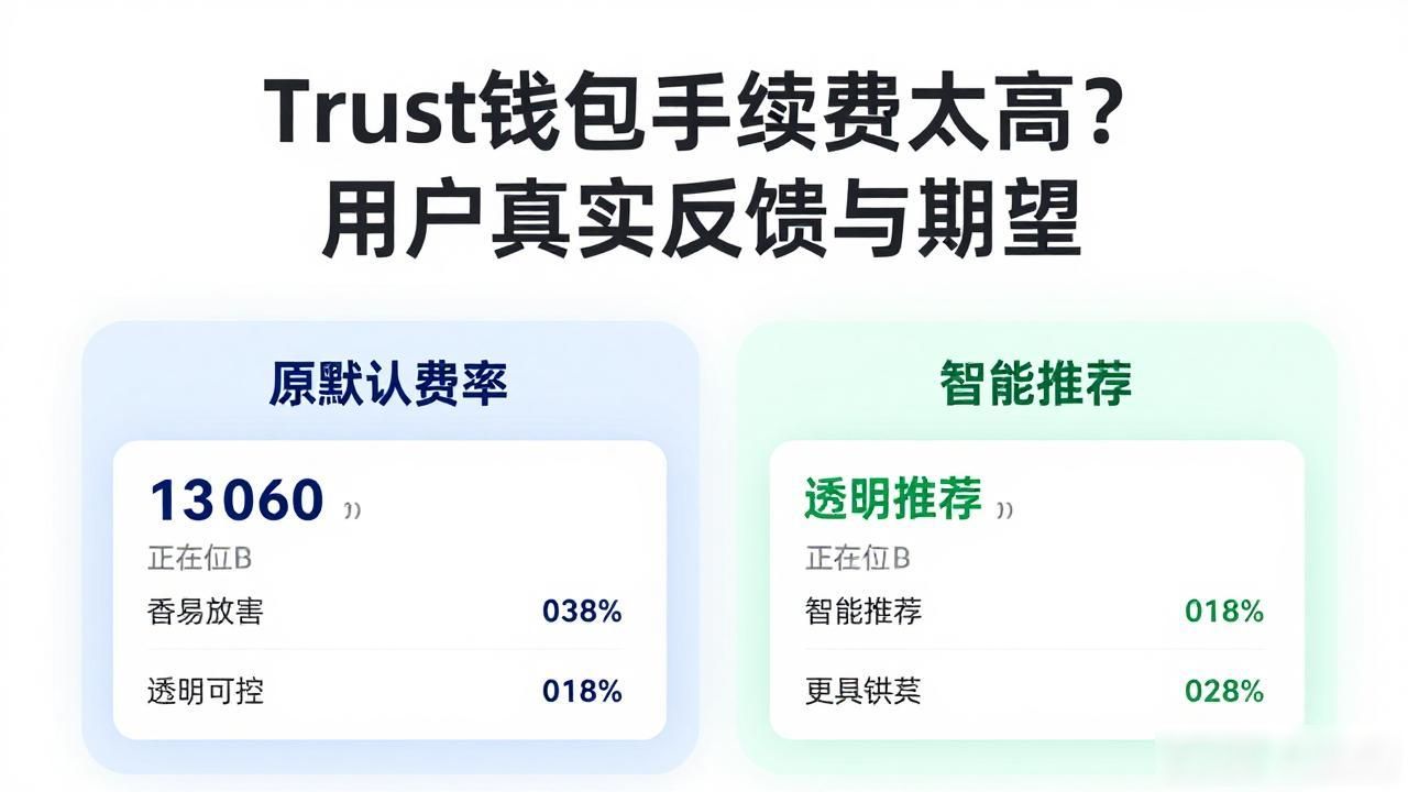 Trust钱包手续费太高？用户真实反馈与期望