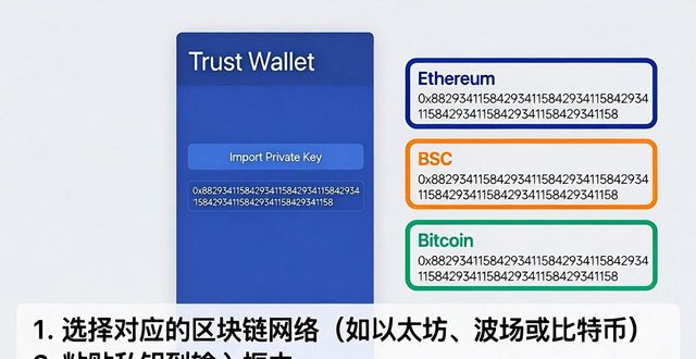 Trust Wallet下好后，私钥怎么导入？