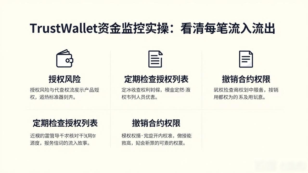 Trust Wallet资金监控实操：看清每笔流入流出