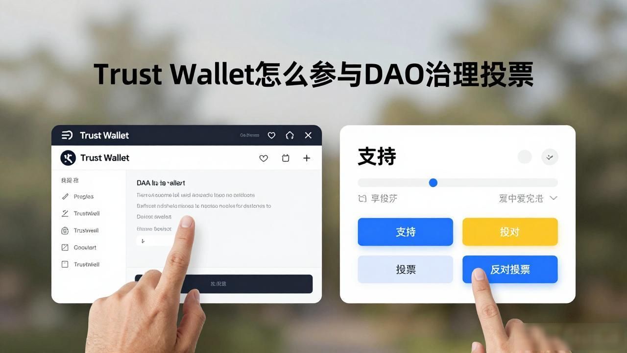 Trust Wallet怎么参与DAO治理投票