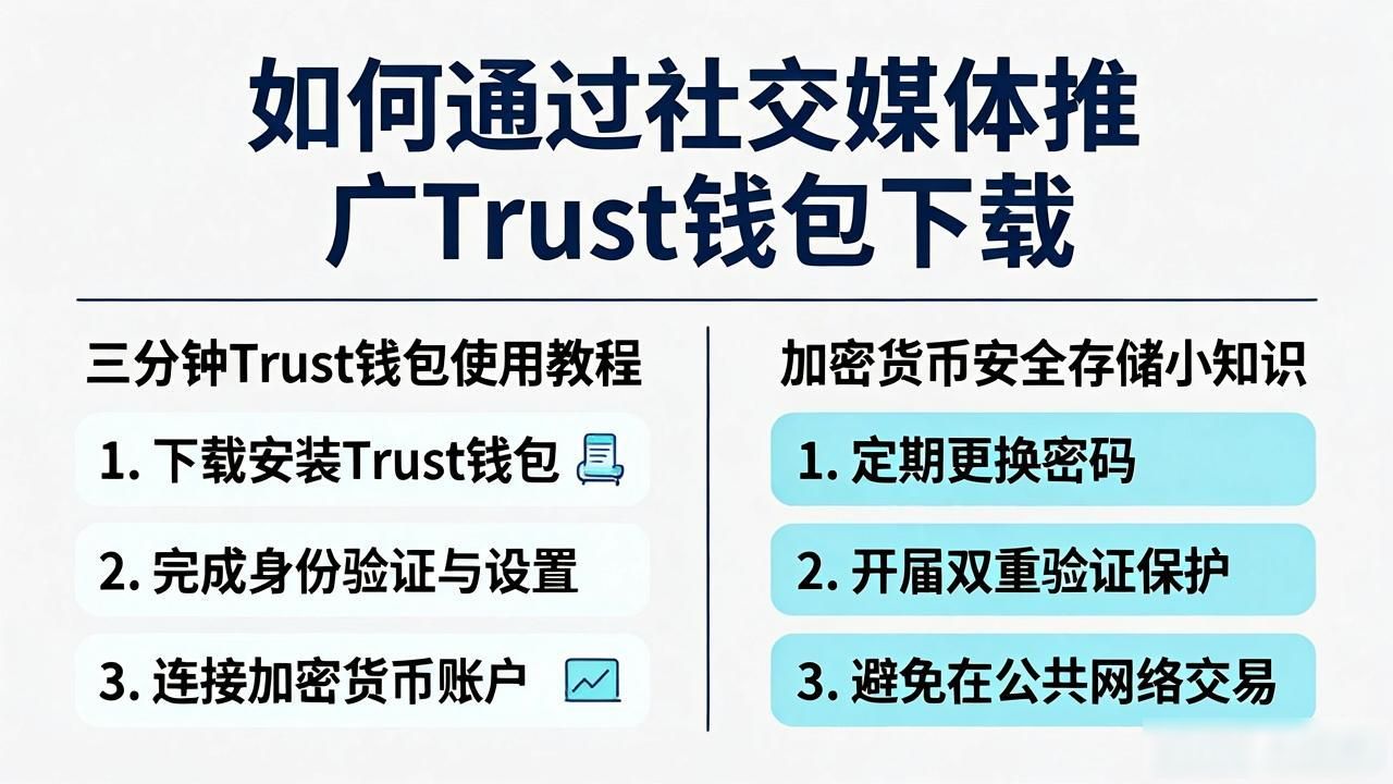 如何通过社交媒体推广Trust钱包下载