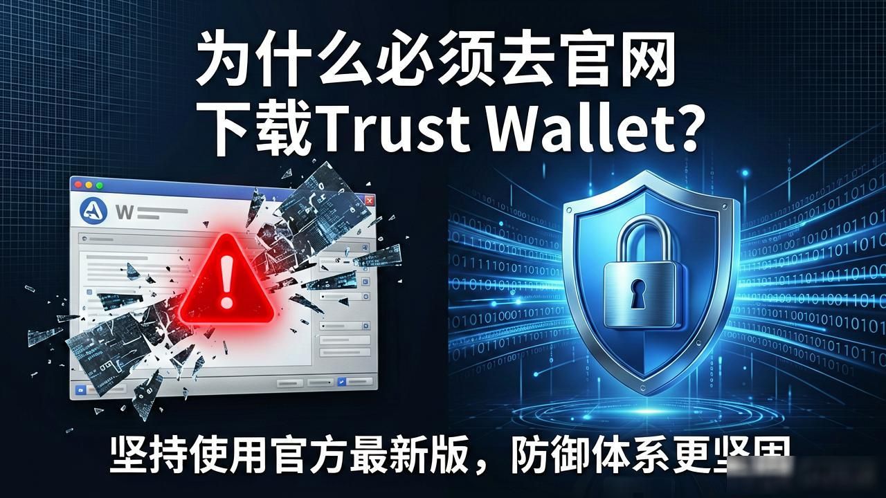 为什么必须去官网下载Trust Wallet？