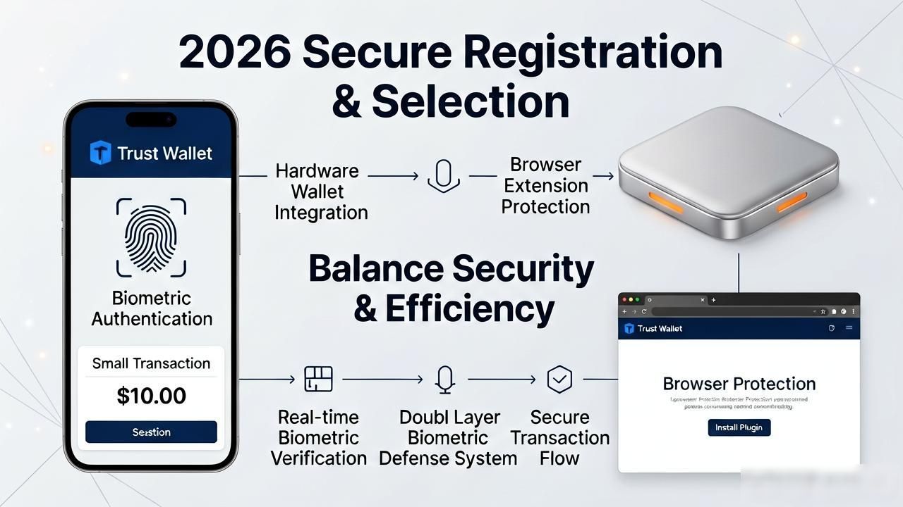 如何在2026年安全注册并选择Trust Wallet？