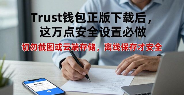 Trust钱包正版下载后，这三点安全设置必做