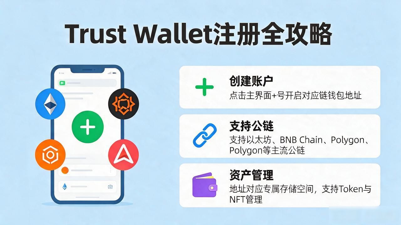 Trust Wallet注册全攻略：手把手教你创建加密钱包账户