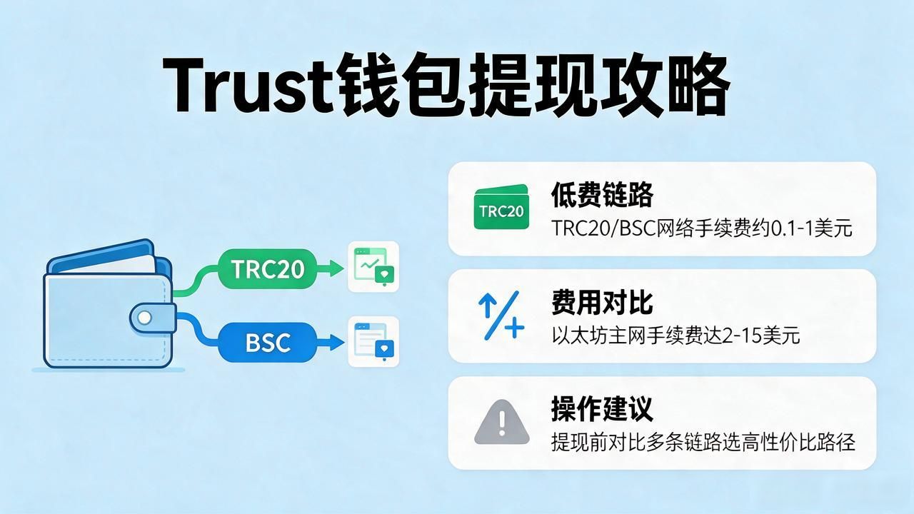 Trust钱包提现攻略：到账时间、手续费全解析