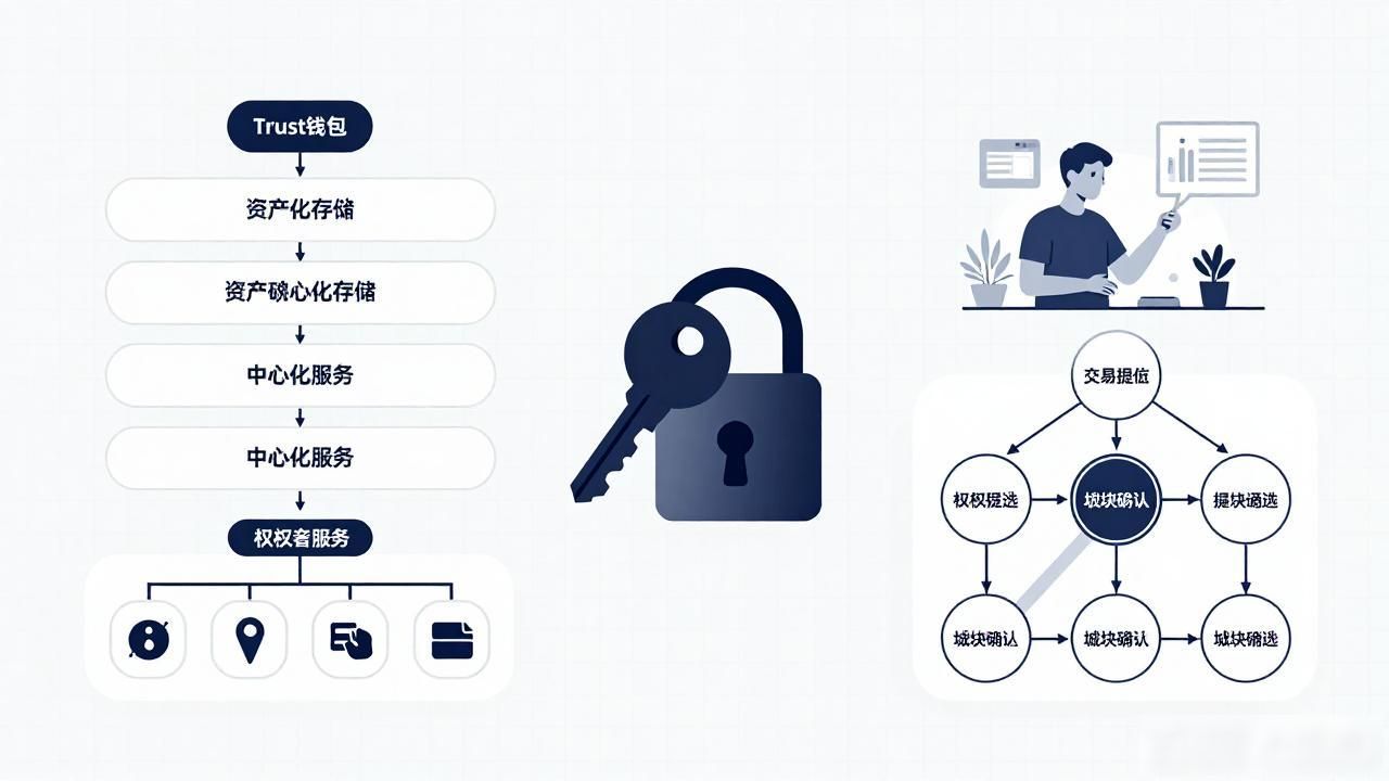 Trust钱包去中心化独立性真相