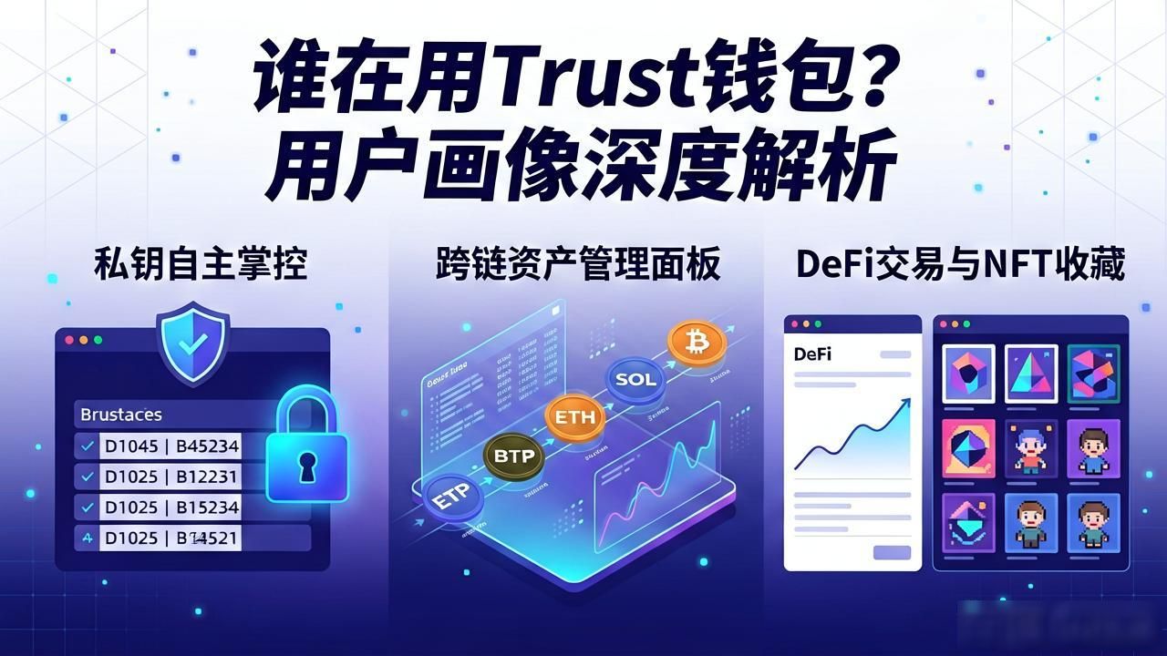 谁在用Trust钱包？用户画像深度解析