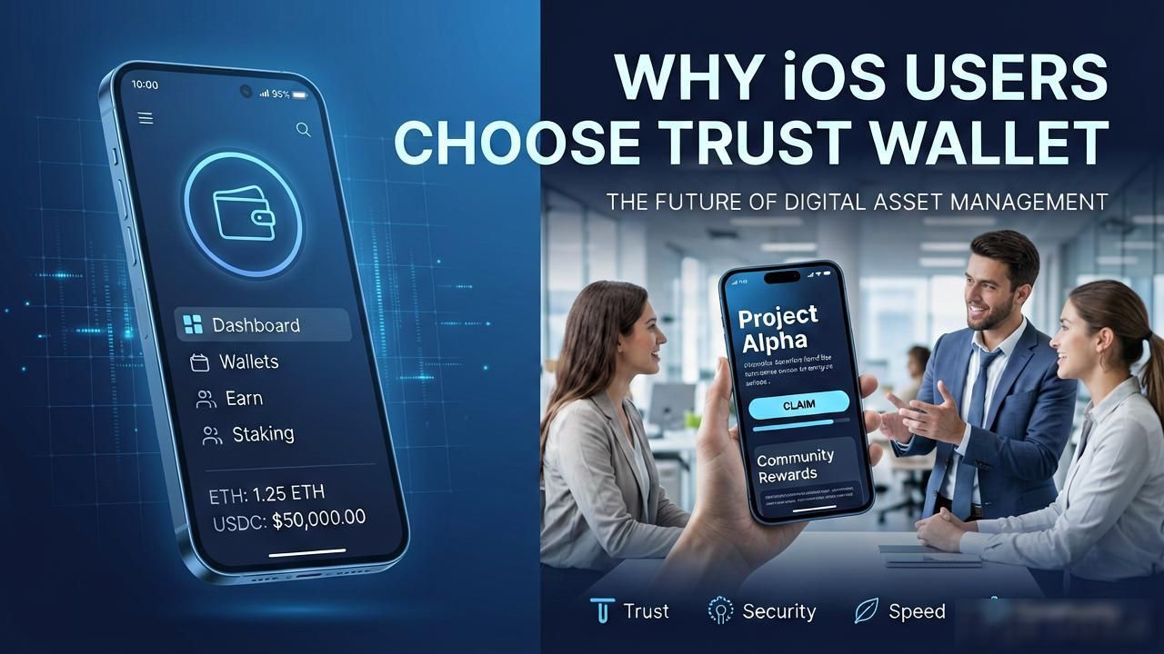 iOS用户为何死磕Trust Wallet？看懂这四点就赢了