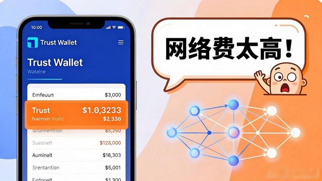 Trust钱包用户吐槽网络费太高？真实体验来了