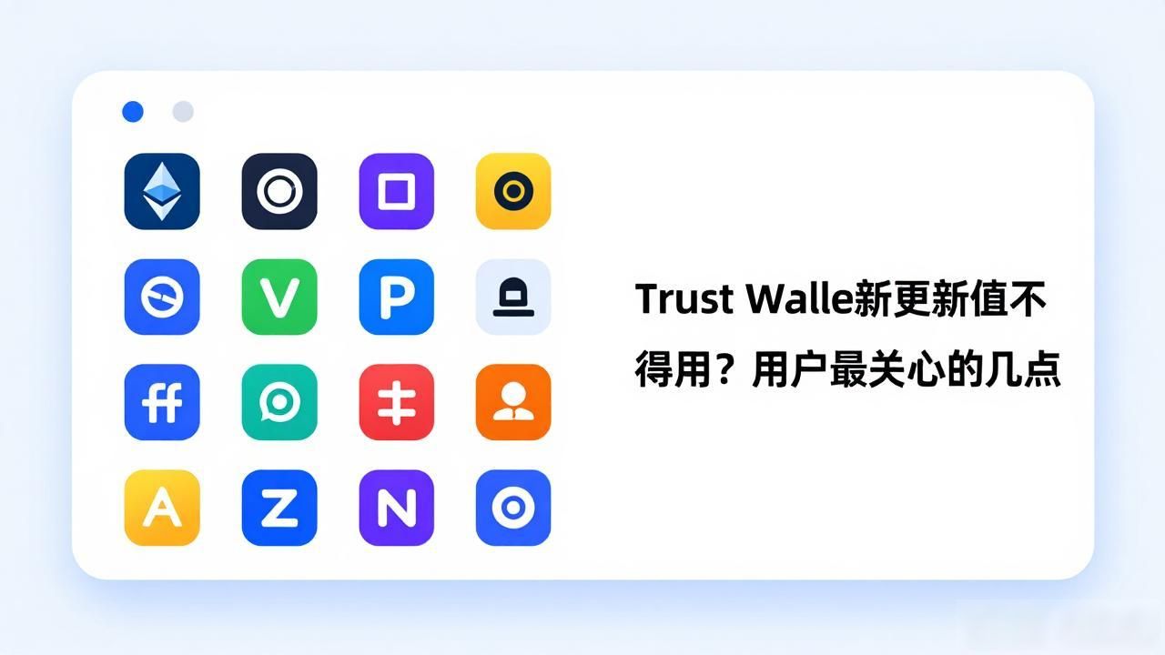 Trust Wallet新更新值不值得用?用户最关心的几点