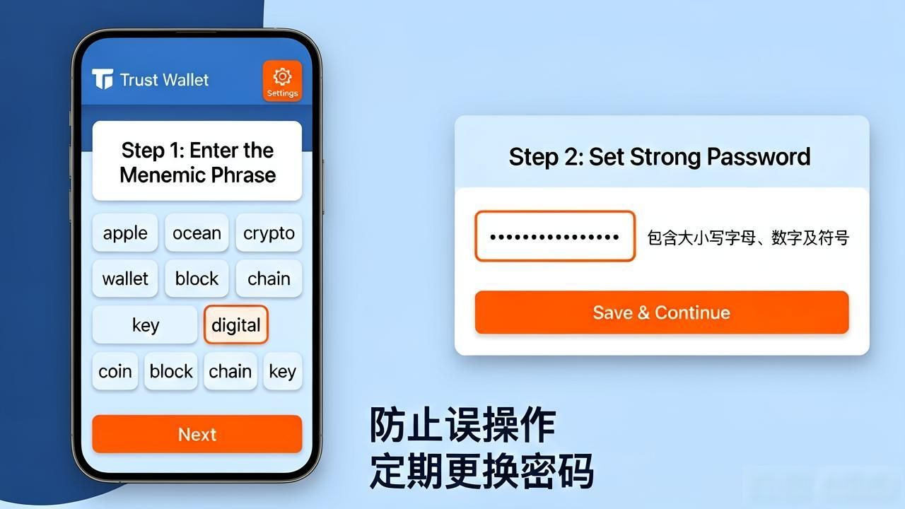 Trust钱包注册流程中的关键步骤