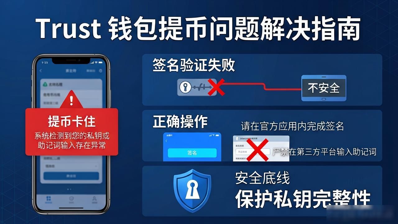 Trust钱包提币卡住怎么办？技术小哥教你快速解决