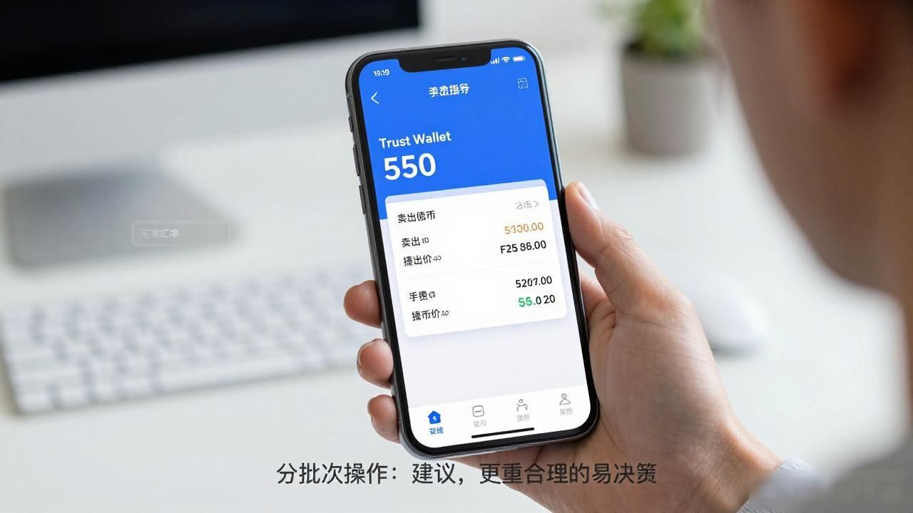Trust Wallet怎么把币卖掉？三步搞定换回法币
