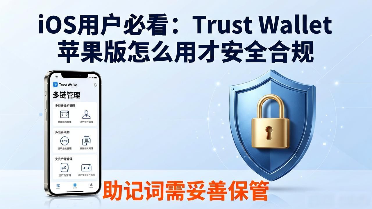 iOS用户必看：Trust Wallet苹果版怎么用才安全合规