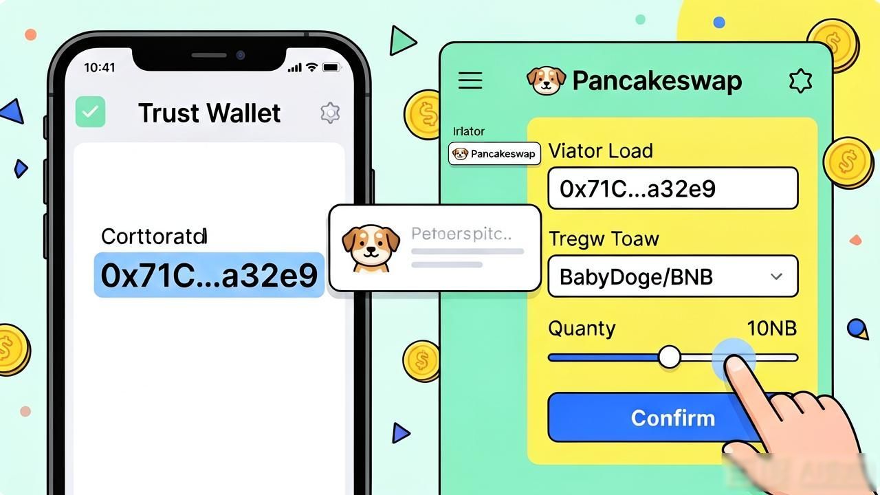 Trust钱包里的宝贝狗Token怎么卖掉