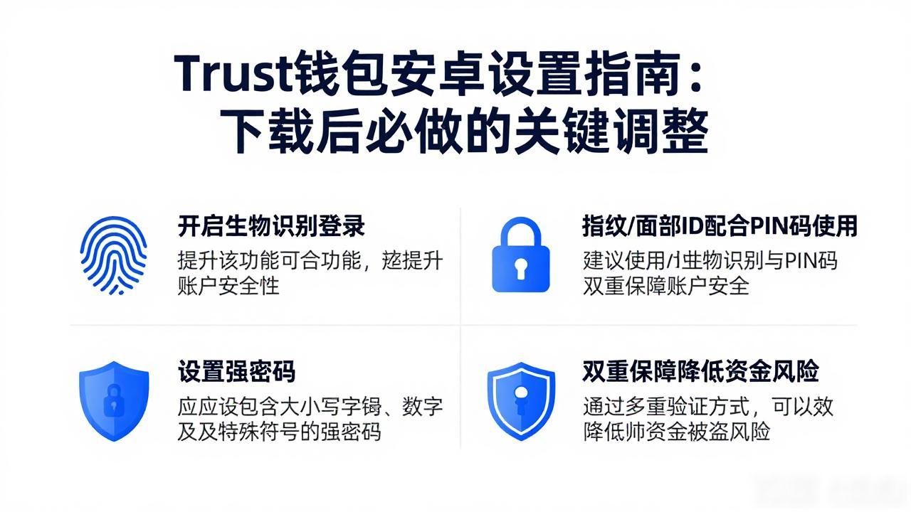 Trust钱包安卓设置指南：下载后必做的关键调整