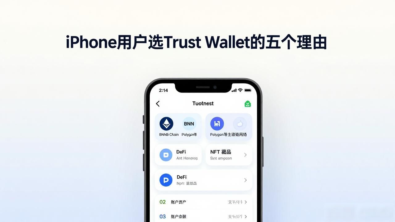 iPhone用户选Trust Wallet的五个理由