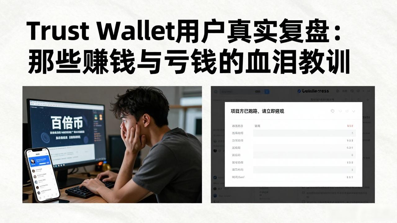 Trust Wallet用户真实复盘：那些赚钱与亏钱的血泪教训