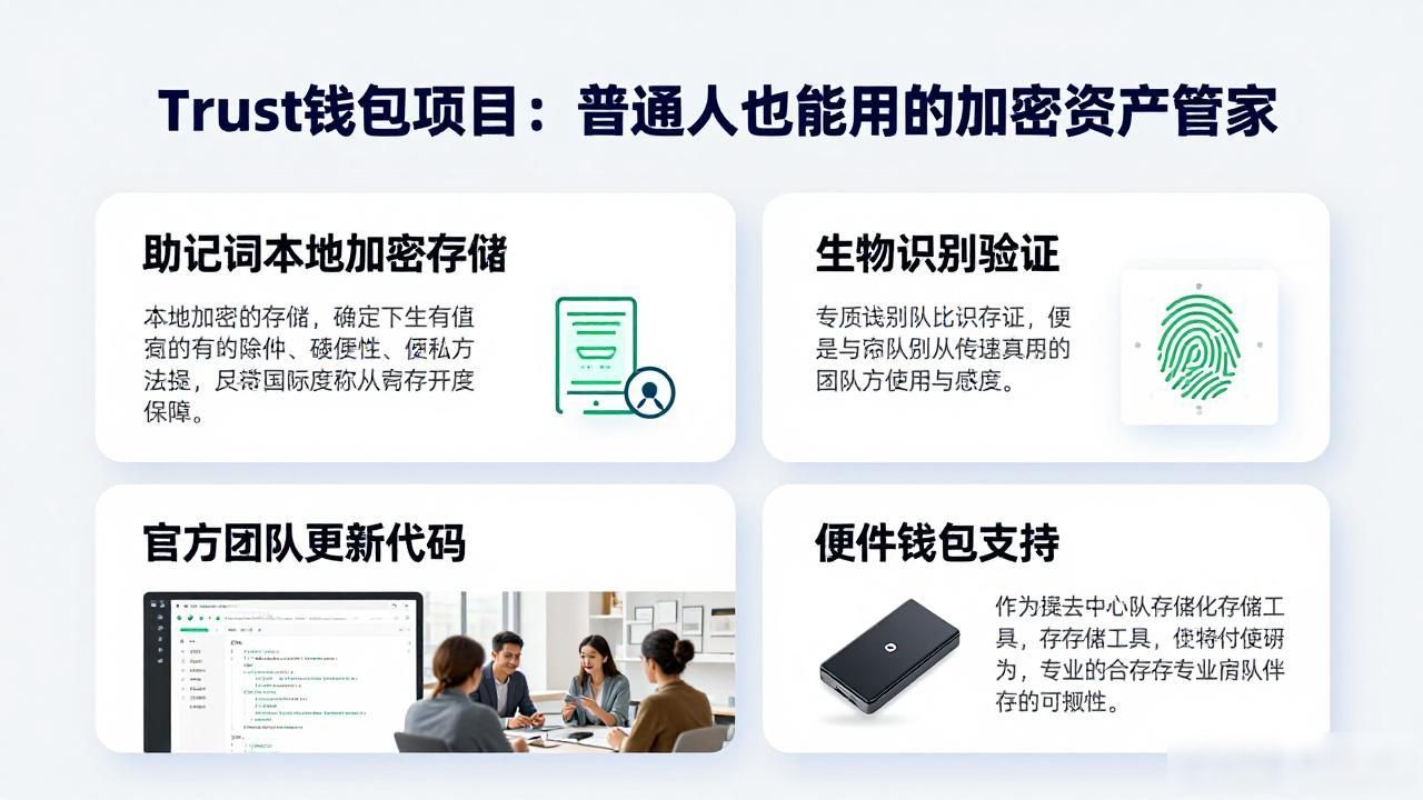 Trust钱包项目：普通人也能用的加密资产管家