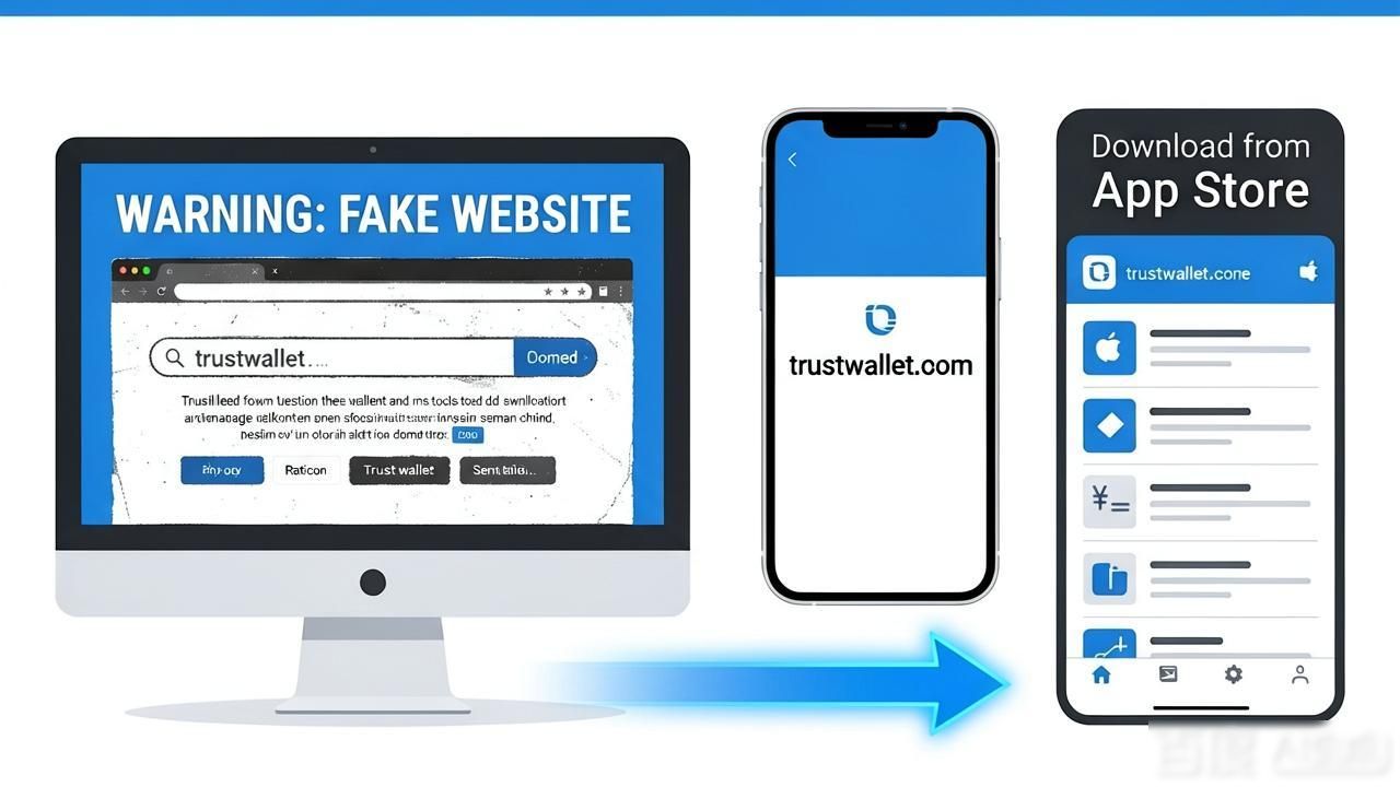 Clear communications surrounding Trust Wallet download possibilities Trust Wallet下载渠道和注意事项