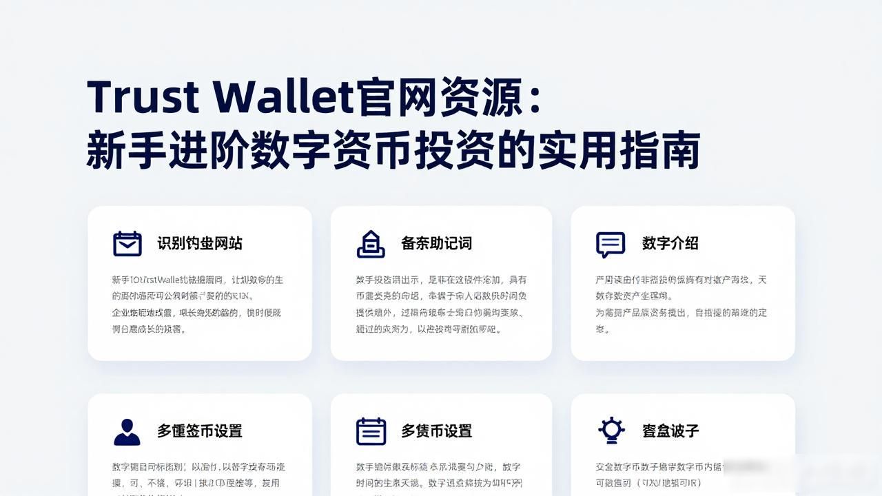 Trust Wallet官网资源：新手进阶数字货币投资的实用指南