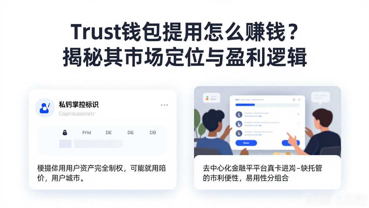 Trust钱包提币怎么赚钱？揭秘其市场定位与盈利逻辑