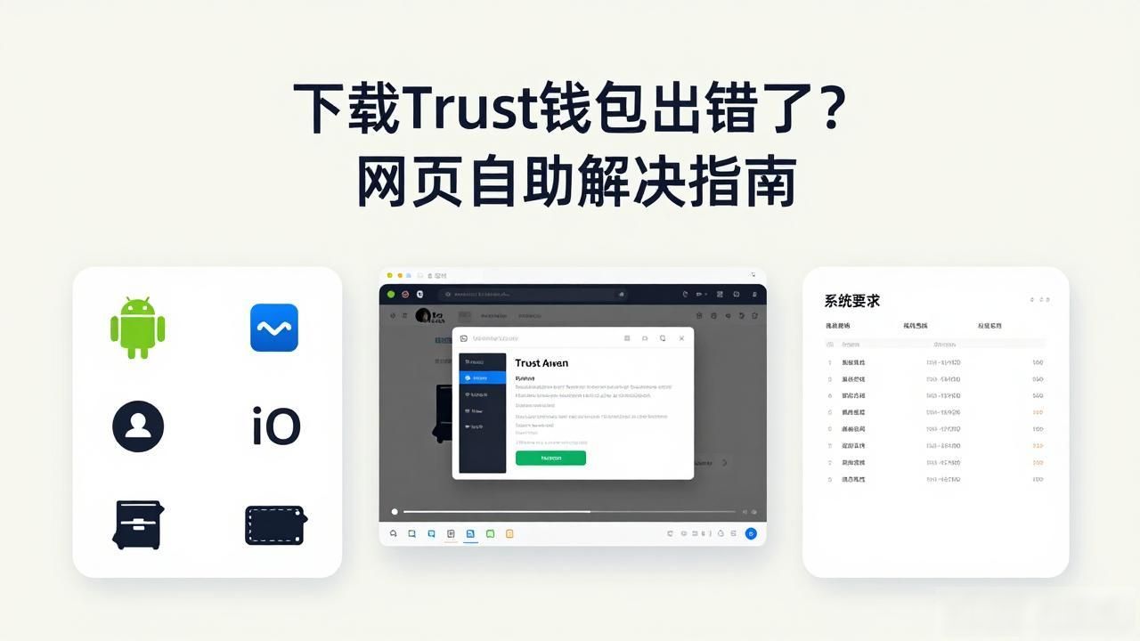 下载Trust钱包出错了？网页自助解决指南