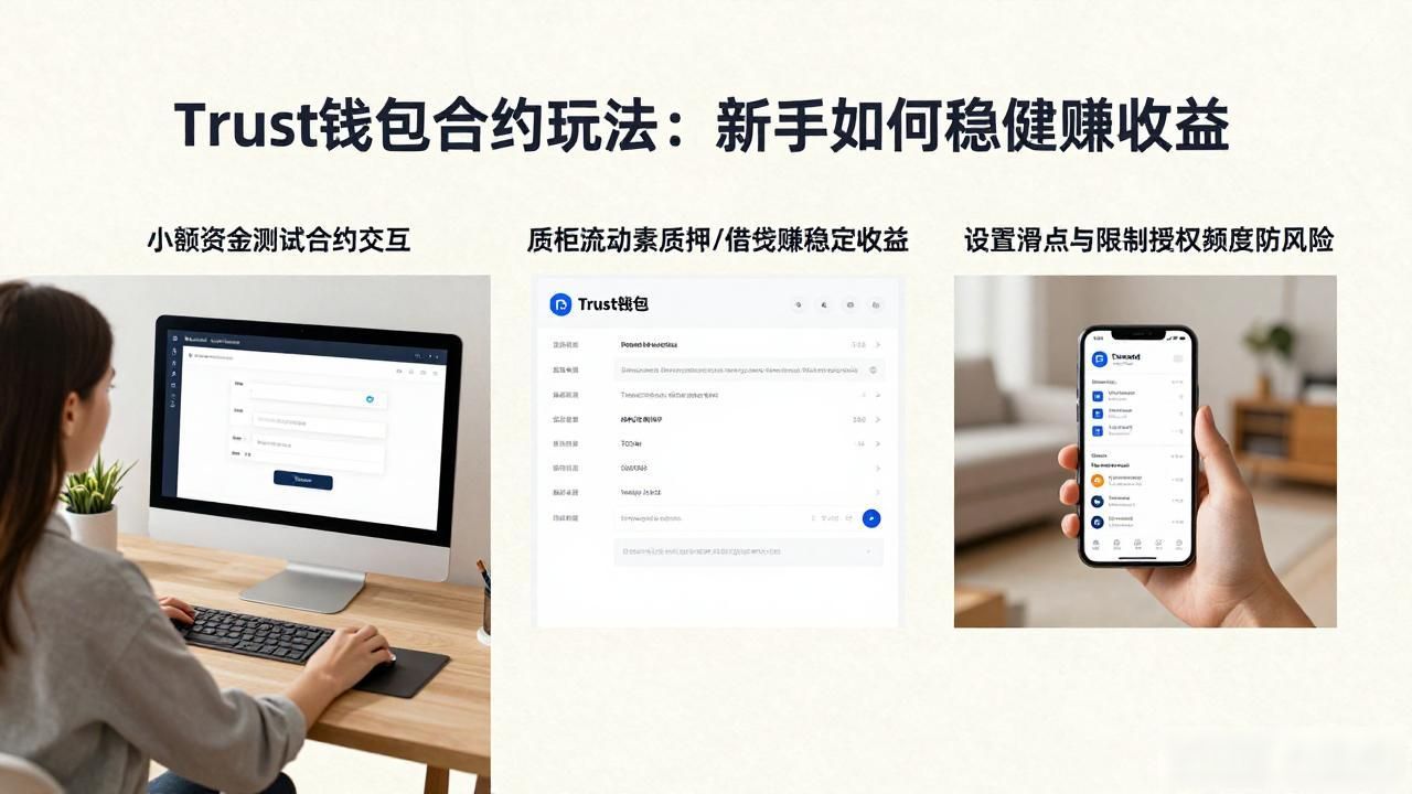 Trust钱包合约玩法：新手如何稳健赚收益
