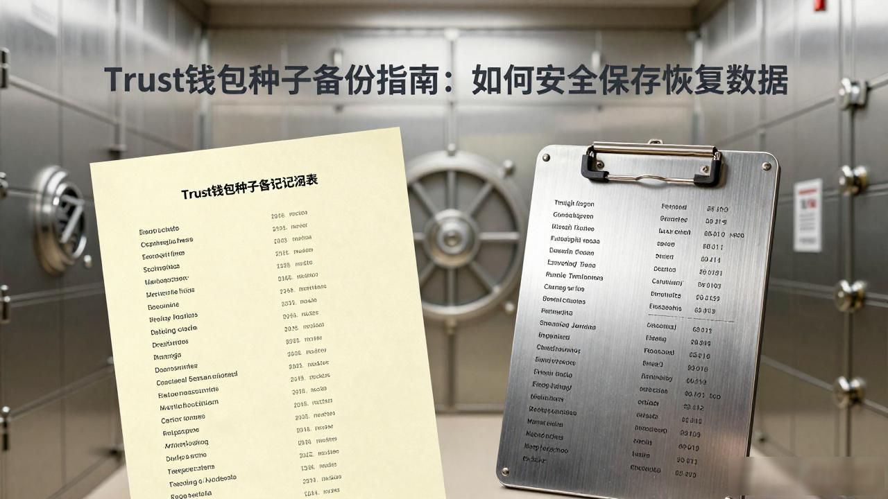 Trust钱包种子备份指南：如何安全保存恢复数据