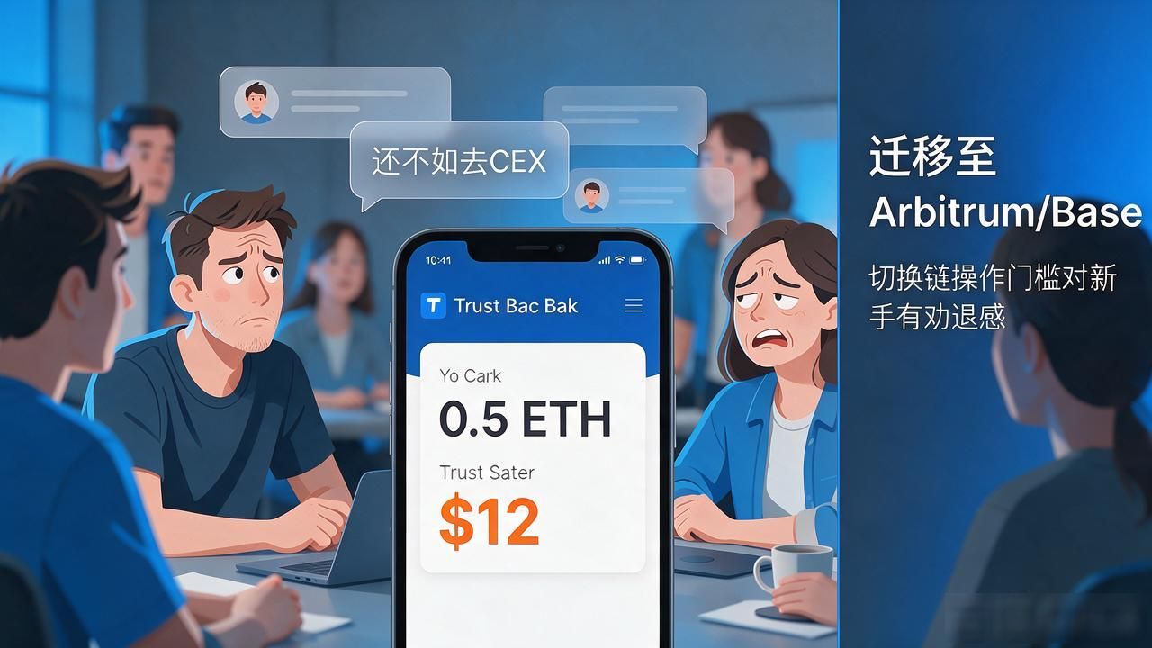 Trust钱包网络费太贵了，用户到底什么反应？