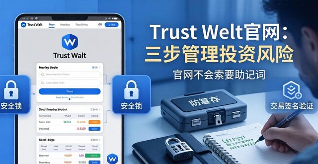 Trust Wallet官网：三步管理投资风险