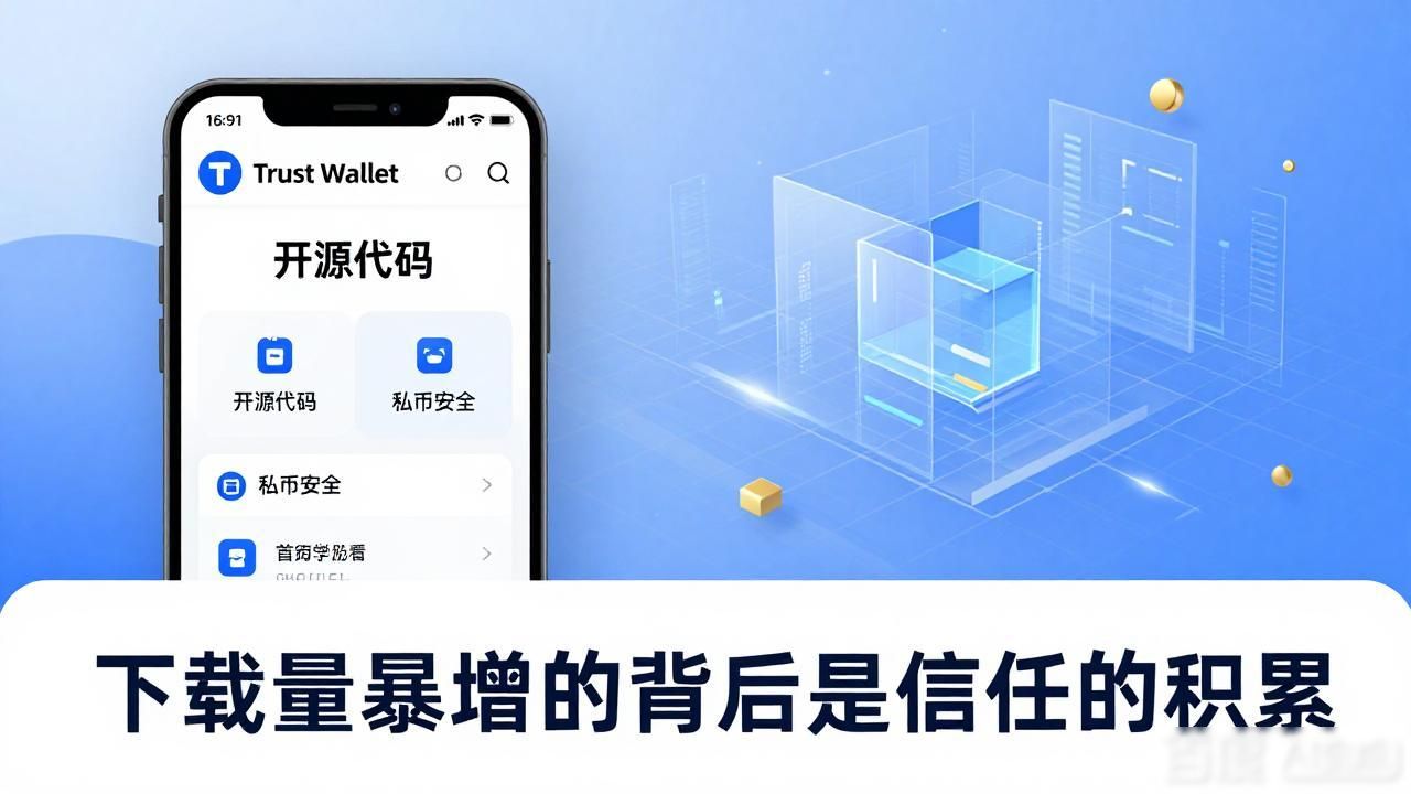 Trust Wallet下载量暴增背后：信任才是真正的资产