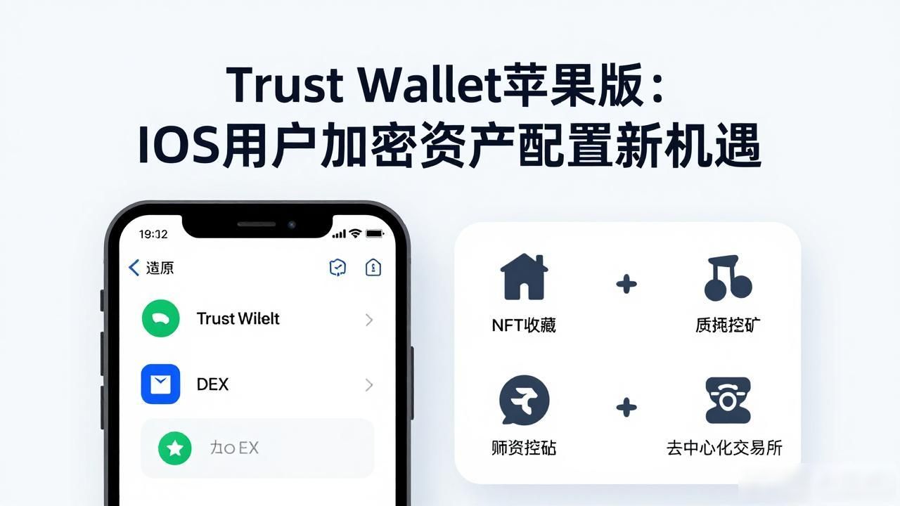Trust Wallet苹果版：iOS用户加密资产配置新机遇