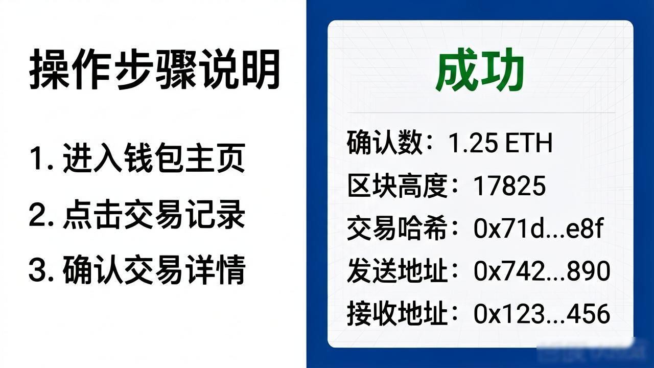 Trust钱包查交易记录，3步搞定