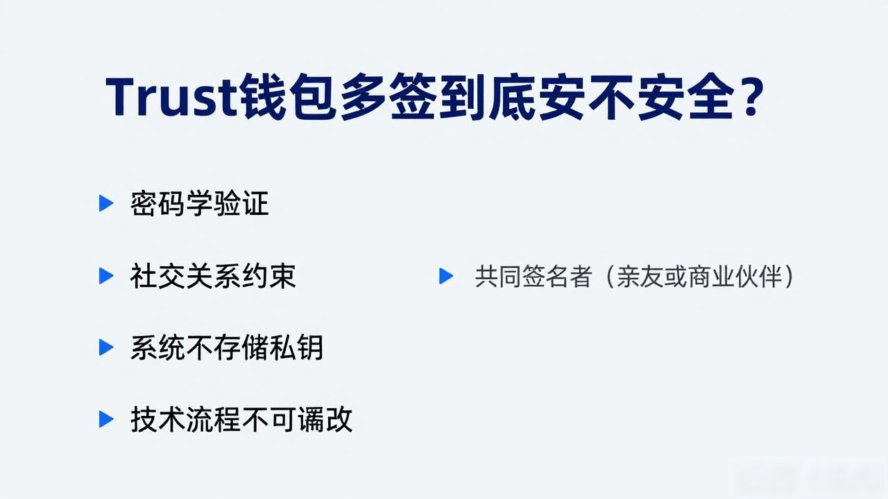 Trust钱包多签到底安不安全？