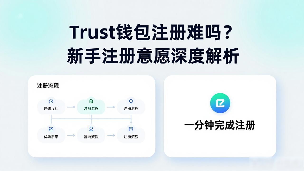 Trust钱包注册难吗？新手注册意愿深度解析