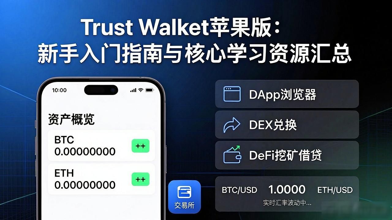 Trust Wallet苹果版：新手入门指南与核心学习资源汇总