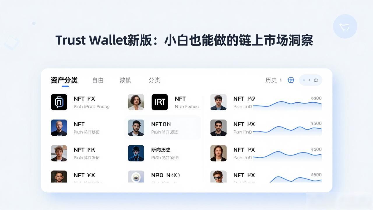 Trust Wallet新版：小白也能做的链上市场洞察