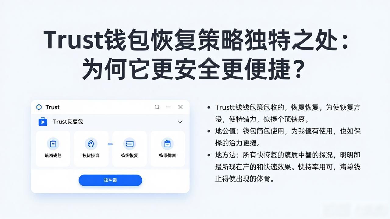 Trust钱包恢复策略独特之处：为何它更安全更便捷？