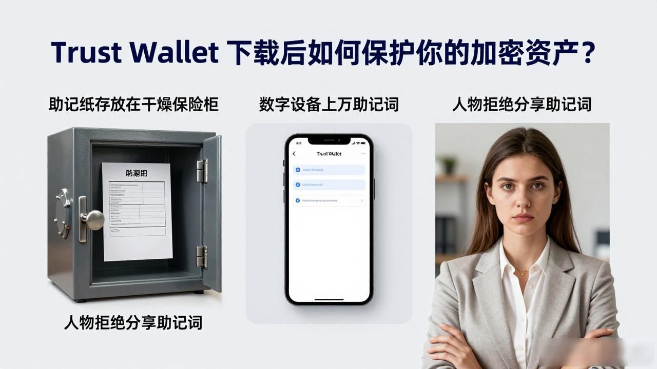 Trust Wallet 下载后如何保护你的加密资产？