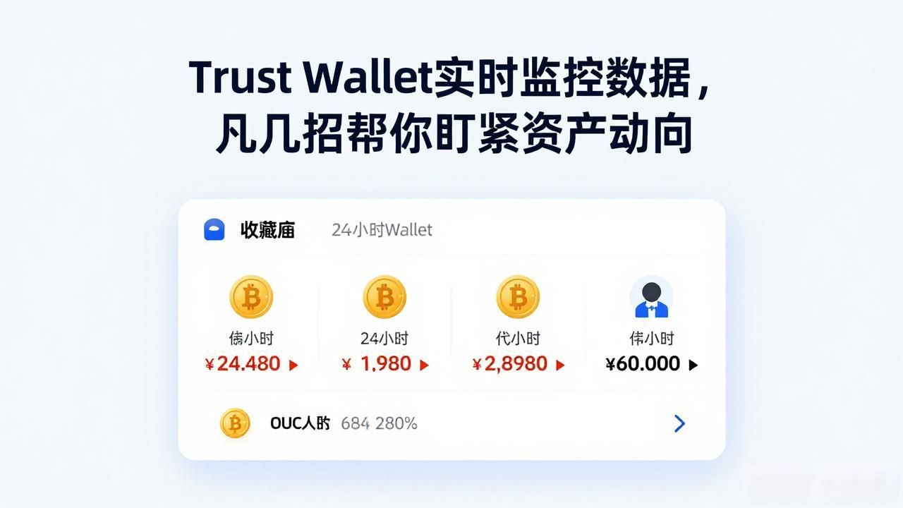 Trust Wallet实时监控数据，这几招帮你盯紧资产动向