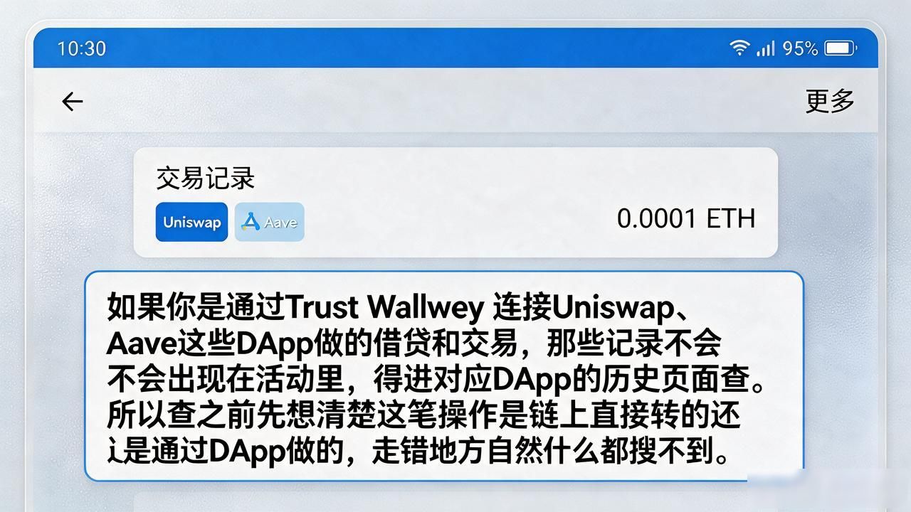 Trust钱包交易记录怎么查，点这个入口就对了
