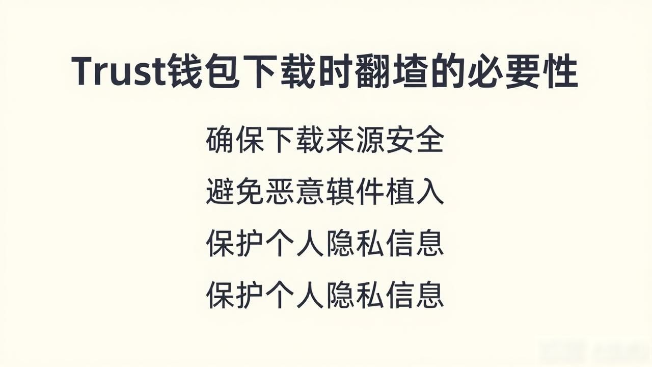 Trust钱包下载时翻墙的必要性