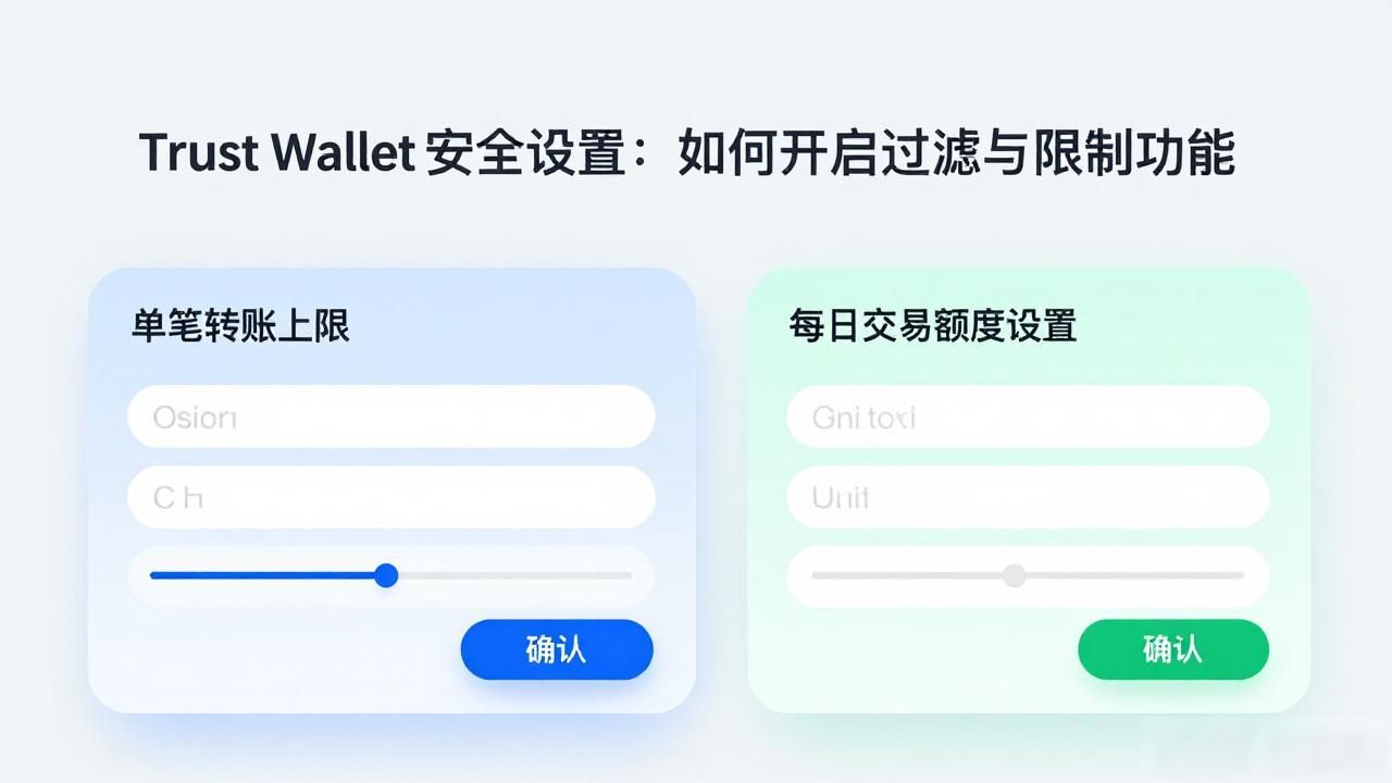 Trust Wallet 安全设置：如何开启过滤与限制功能