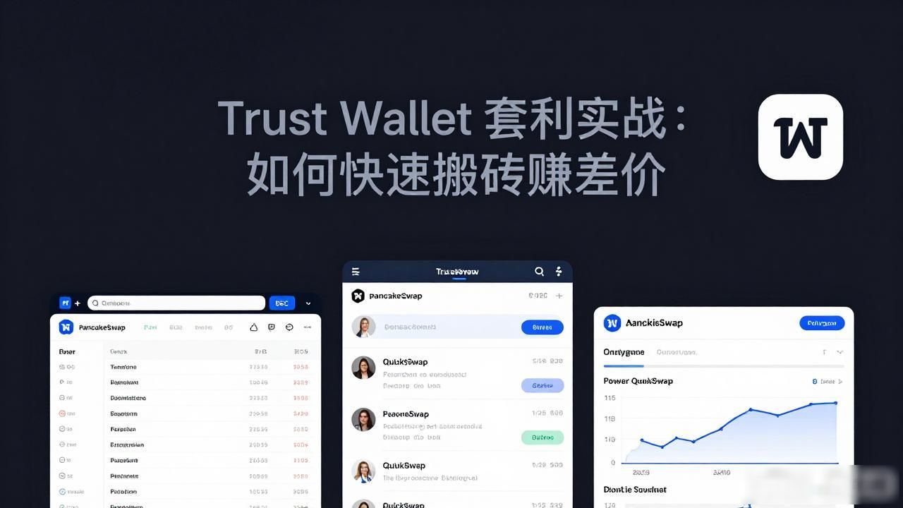 Trust Wallet 套利实战：如何快速搬砖赚差价