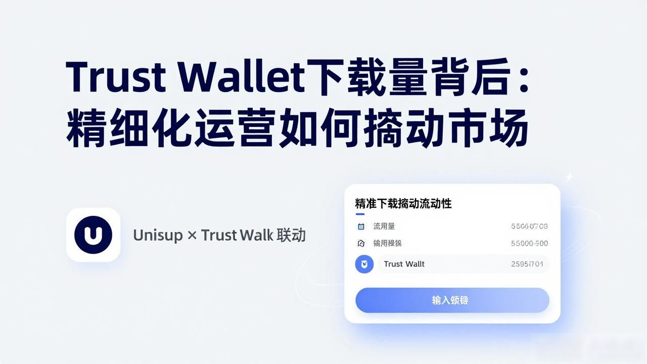 Trust Wallet下载量背后：精细化运营如何撬动市场