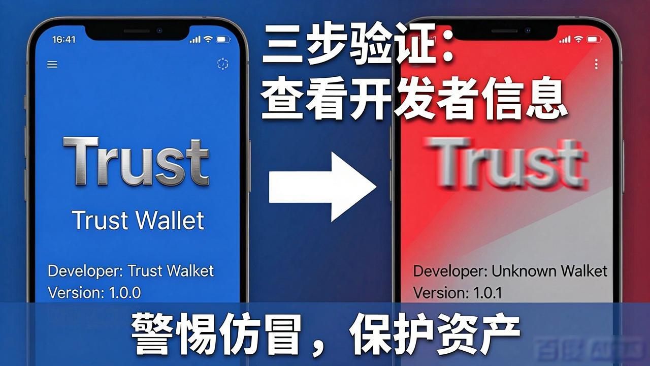 三步验证：你下载的Trust钱包是正版吗？