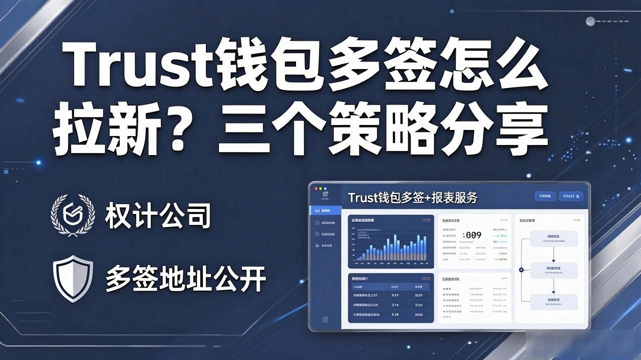 Trust钱包多签怎么拉新？三个策略分享