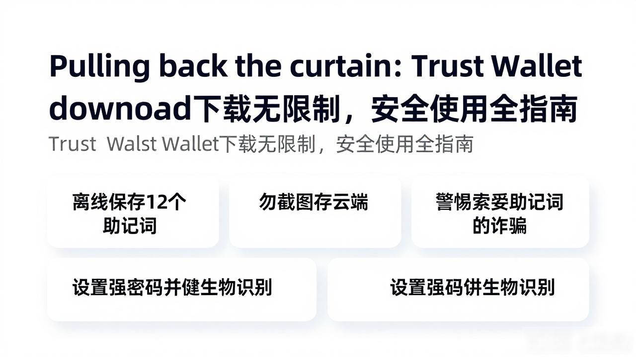 Pulling back the curtain： Trust Wallet download without restrictions Trust Wallet下载无限制，安全使用全指南